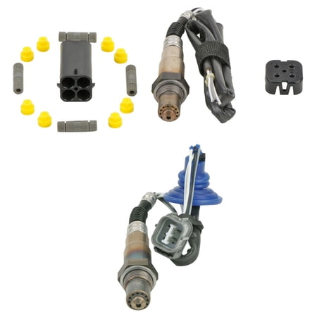 For Acura Integra Honda Civic CR-V Bosch Oxygen O2 Sensor Pair - Buyautoparts
