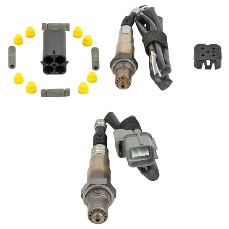 For Acura Integra Honda Civic del Sol 1996 Bosch Oxygen O2 Sensor Pair - Buyautoparts