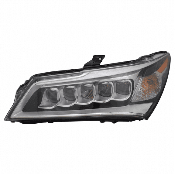 For Acura MDX Headlight 2014 2015 2016 Driver Side Bulbs Included DOT Certified AC2502125 | 33150-TZ5-A01 ;LED