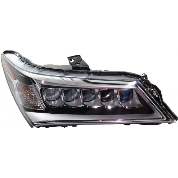 For Acura MDX Headlight Assembly 2014 2015 2016 Passenger Side LED CAPA For AC2503125 | 33100-TZ5-A01