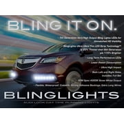 For Acura MDX LED DRL Light Strips for Headlamps Headlights Head Lamps Day Running Strip Lights