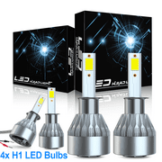 For Acura RSX 2004 2003 2002 H1 LED Headlight High/Low Bulbs Combo 6500K White Bright