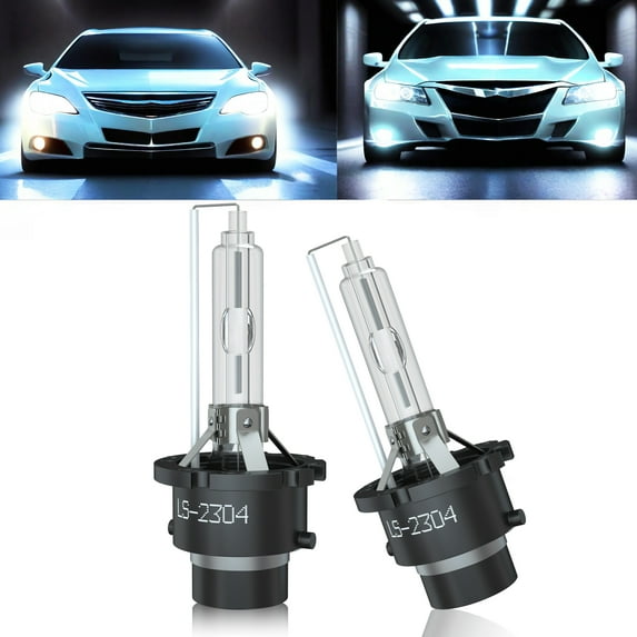 For Acura TL 2004-2008 HID Xenon Headlight Bulbs D2S High Beam and Low Beam 2pc