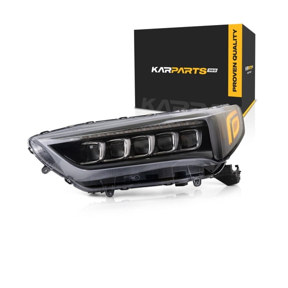 For Acura TLX 2018 2019 2020 Headlight Driver Side | LED | A-Spec/Elite A-Spec/Tech A-Spec Models | Sedan | Replacement For AC2502132 | 33150TZ3A61