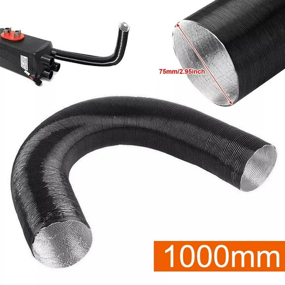 For Air Diesel Parking Heater Ducting Hose 60CM/80CM/100CM/200CM/300CM Duct Pipe