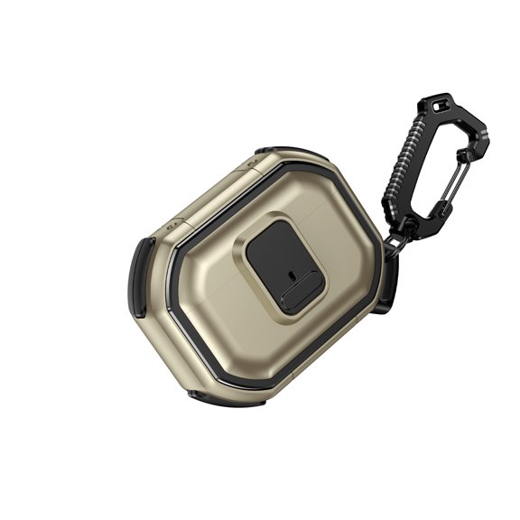 For AirPods 1/2 Switch Button Hybrid with Belt Loop - Gold