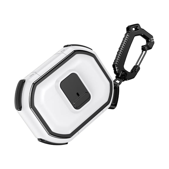 For AirPods 3 Switch Button Hybrid with Belt Loop - White