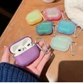 thumbnail image 1 of For AirPods 3rd 2021 / Airpods Pro Luxury Bling Glitter Earphone Protective Case Cover With Keychain, 1 of 6