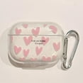 thumbnail image 1 of For AirPods Pro 2 Pro2 Case Glitter Soft Silicone Cover For AirPods 3 2 1 Pro 2nd USB C Gen Funda Heart Earphone Charging Box ZR, 1 of 5