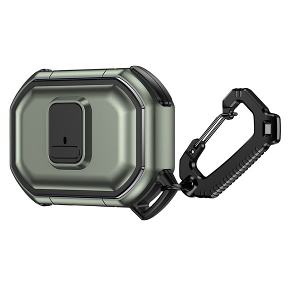 For AirPods Pro Switch Button Hybrid with Belt Loop - Midnight Green