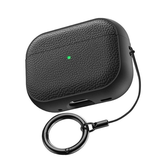 For Airpods Pro 3 Case, for Airpod Pro 3 Case, 2025 New Tpu Protective Cover with Lychee Texture Slim Shockproof Shell With Lanyard Loop