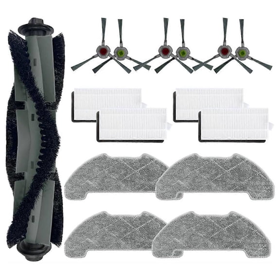 For Airrobo P30 Robot Vacuum Cleaner Main Side Brush Hepa Filter Mop Cloth Replacement Parts Accesso