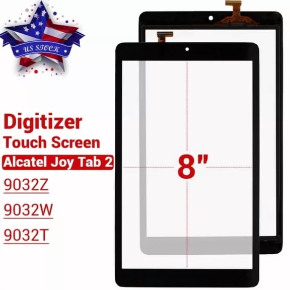 For Alcatel 8 Joy Tab 2 2020 Digitizer Touch Screen Panel Glass Replacement