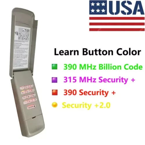 For All Chamberlain Liftmaster 877Max 877Lm 878Max Garage Door Opener Keypad