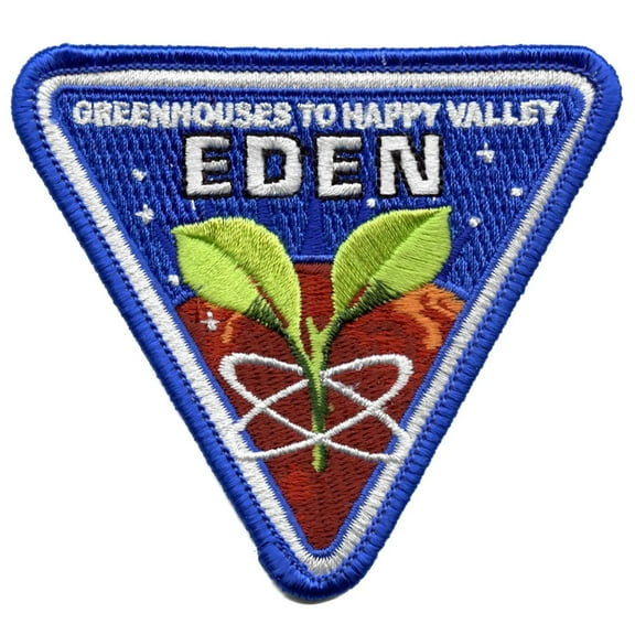 For All Of Mankind Patch Eden Greenhouses to Happy Valley Embroidered Iron On