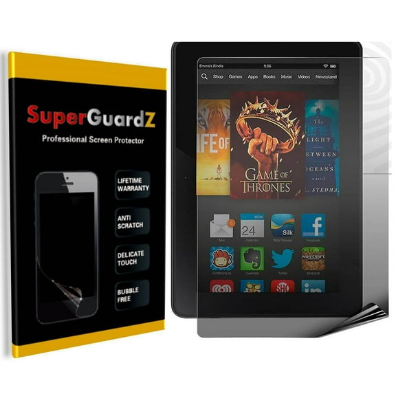 For Amazon Fire HD 8 (10th Gen, 2020) - SuperGuardZ Privacy Anti-Spy Screen Protector, Anti-Scratch, Anti-Bubble, Anti-Fingerprint