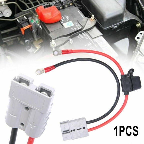 For Anderson Plug Lead to Lug M8 Terminal Battery Charging Connector Cable Kit