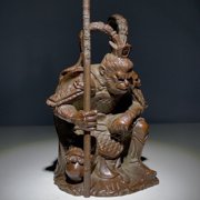 For Antique Collection Buddha Defeats Evil Qi Tian Da Sheng, Sun Wukong Figurine