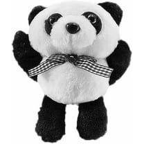 For Apple  AirPods 1st 2nd Gen Case Girl Cute Panda Plush Protective Cover with Keychain Hooks Earbuds