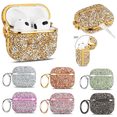 thumbnail image 1 of For Apple AirPods 3rd Gen 2021 Pro Bling Glitter Protective Case Cover With Keychain, 1 of 6