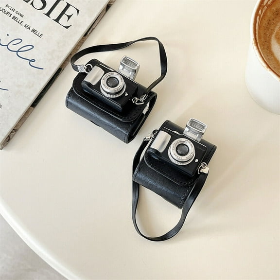 For Apple AirPods 4 2024 3 2 1 Pro Pro 2 Earbuds Retro Camera Rugged Case Cover