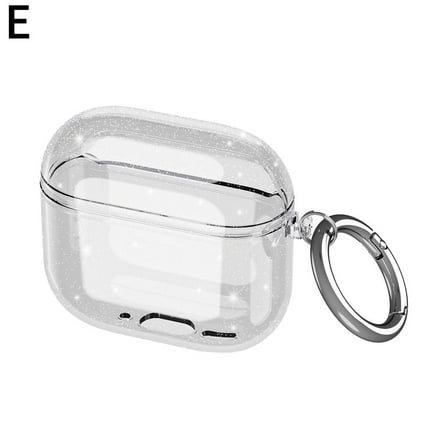 For Apple AirPods 4 Case Cover Keychain Clear TPU Headphones Protective New~ Y0A6 By NZRUANE