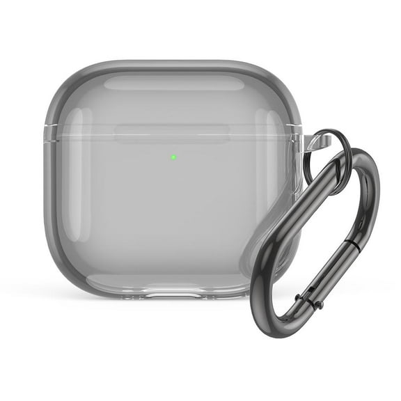 For Apple AirPods 4 Cover Keychain Clear TPU Headphones Protective Case