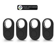 RSH Bluetooth Tracker Tag 4 Pack, Key Finder for Keys Luggage and Pets, Android Compatible, Water Resistant