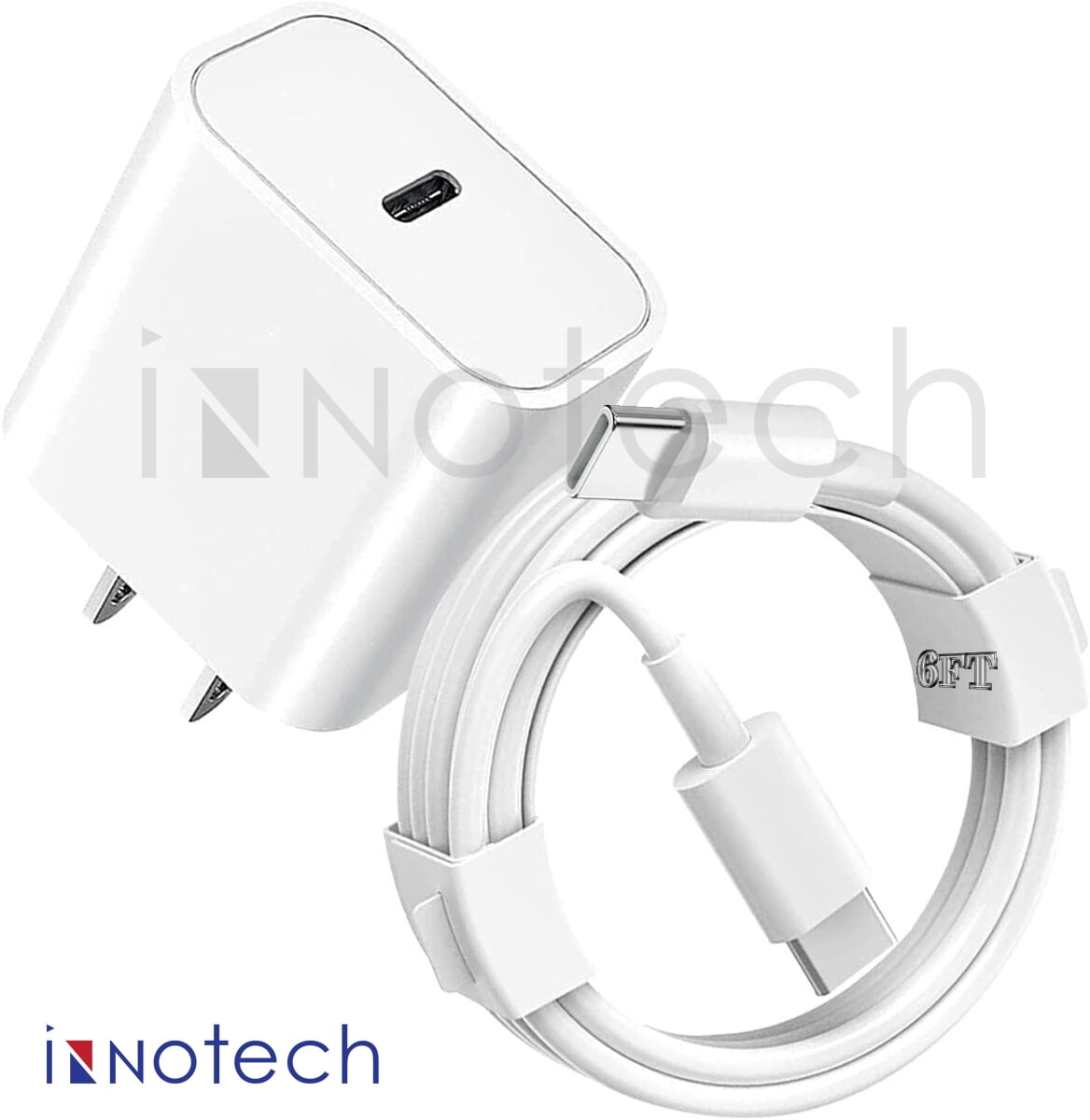 For Apple I Phone 15 /15 Pro/15 pro max /15 PlusCharger USB C Wall Charger  Fast Charging 20W PD ( MFI Certified) Adapter with 3FT USB C Cable