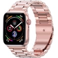 thumbnail image 1 of For Apple Watch Band 42/44/45mm or 38/40/41mm, Stainless Steel Strap For Applefor Apple Watch Series SE 7 6 5 4 3 2 1, 1 of 9
