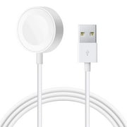 SUNPOLIN For Apple Watch Apple Watch Charger Cable Magnetic Wireless Portable Fast Charging Cable Compatible with All Apple Watch Series 7 6 SE 5 4 3 2 1/45mm 44mm 42mm 41mm 40mm 38mm (3.3ft)