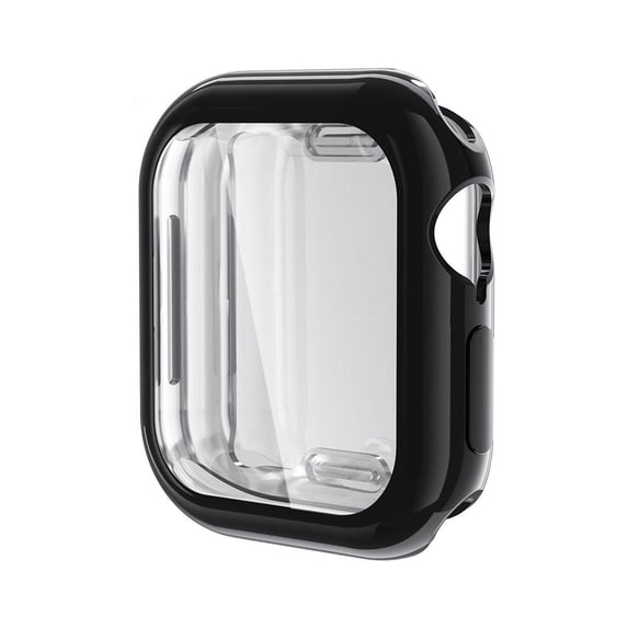 For Apple Watch Series 10 Case 42mm 46mm All-In-One Protective Cover TPU Tempered Glass Bumper Shockproof Scratch Resistant