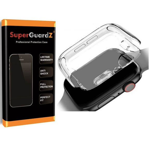 For Apple Watch Series 4 (44 mm) Case, SuperGuardZ Slim Heavy-Duty Shockproof Protection Armor Shield Guard + LED Stylus Pen