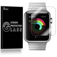 thumbnail image 1 of For Apple Watch Series 5 (40mm) [3-Pack BISEN] Screen Protector Tempered Glass, 9H Hardness, Anti-Scratch, Anti-Shock, Bubble Free, Shatterproof, 1 of 4