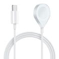 thumbnail image 1 of For Apple Watch Wireless Charger - For Apple Watch Series 9/8/7/6/SE and USB-C compatible charging cables, 1 of 6