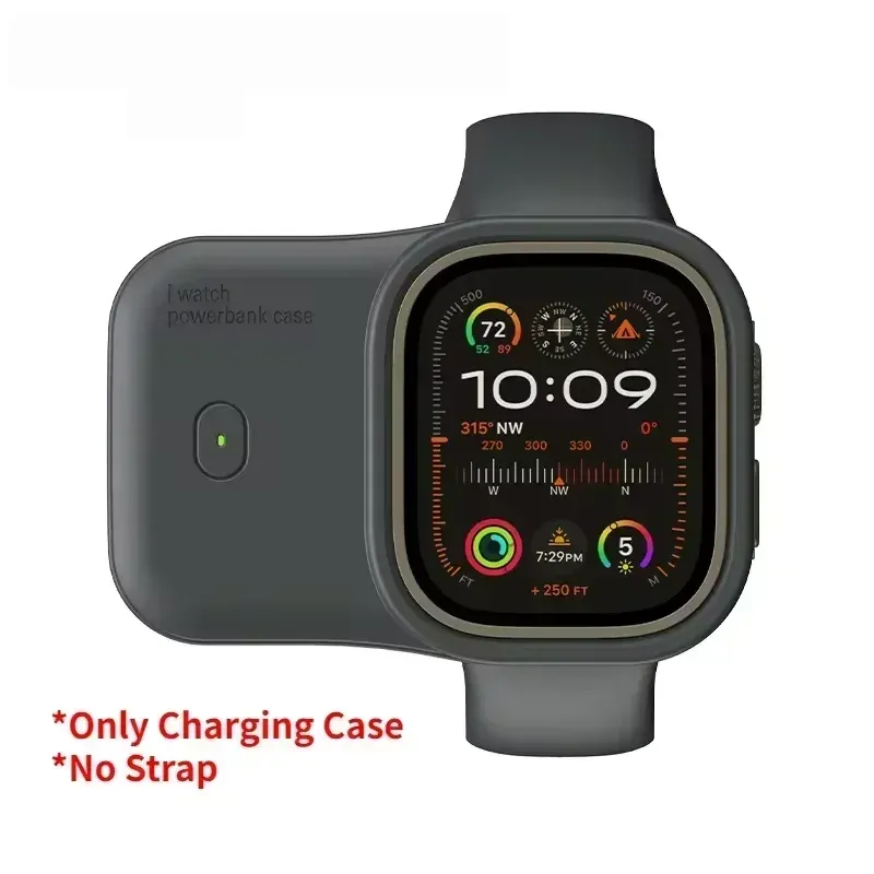 For Apple Watch Wireless Charger Portable Apple Watch 40mm 41mm 44mm 45mm 49mm S8 9 Spare Battery Charging Powerbank For iWatch