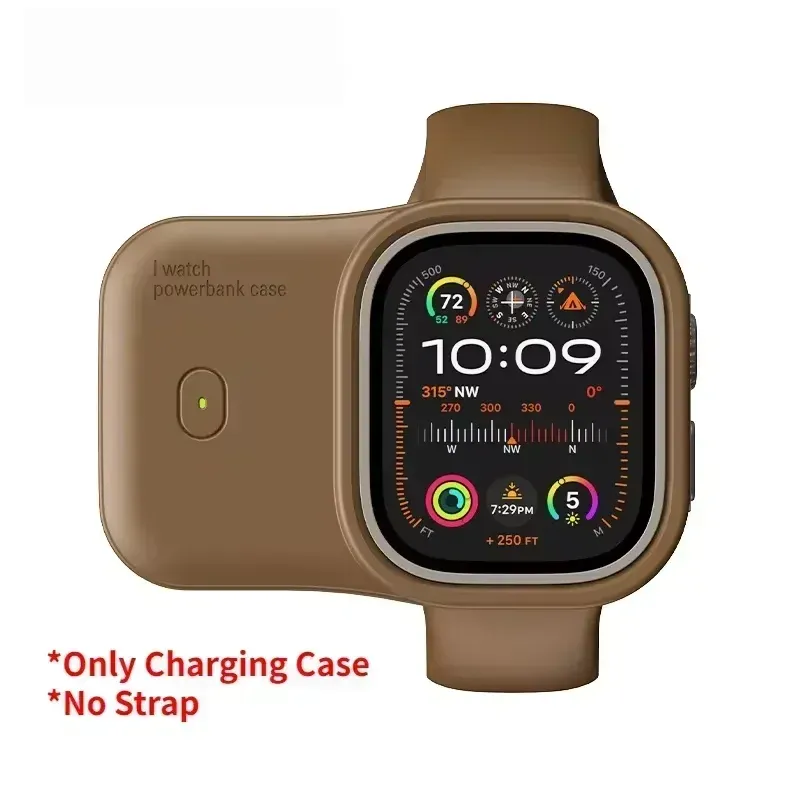 For Apple Watch Wireless Charger Portable Apple Watch 40mm 41mm 44mm 45mm 49mm S8 9 Spare Battery Charging Powerbank For iWatch