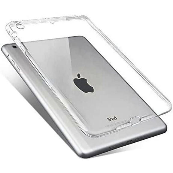 For Apple iPad 2nd / iPad 3rd / iPad 4th Generation Full Body Hybrid Transparent TPU Bumper Case Cover Clear