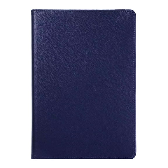 For Apple iPad 8th Generation 2020 10.2 inch / A2270 / A2430 / A2429 / A2428 360 Degree Rotating Stand W/ Pencil Slots Leather Folio Tablet Case Cover Blue