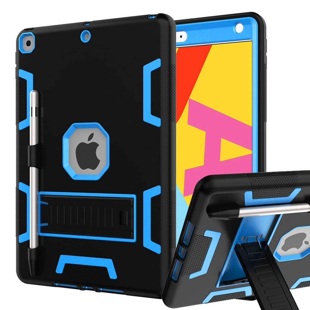 Kuteck Shockproof Dual Layer Case for iPad 9th, 8th, 7th Gen 10.2