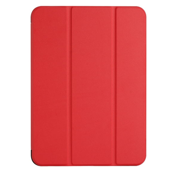 For Apple iPad Air 13 (M3) 2025 / Air 13inch 2024 Trifold Magnetic Closure PU Leather Case Cover - Red