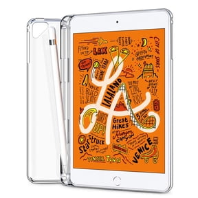 For Apple iPad Mini 5 2019 7.9 inch A2133 / A2124 / A2126 / A2125 Full Body Hybrid Transparent TPU Bumper Case Cover Clear