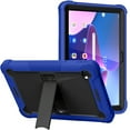 thumbnail image 1 of For Apple iPad Pro 11inch 2024 Tough Tablet Strong Kickstand Hybrid Case Cover - Dark Blue, 1 of 1