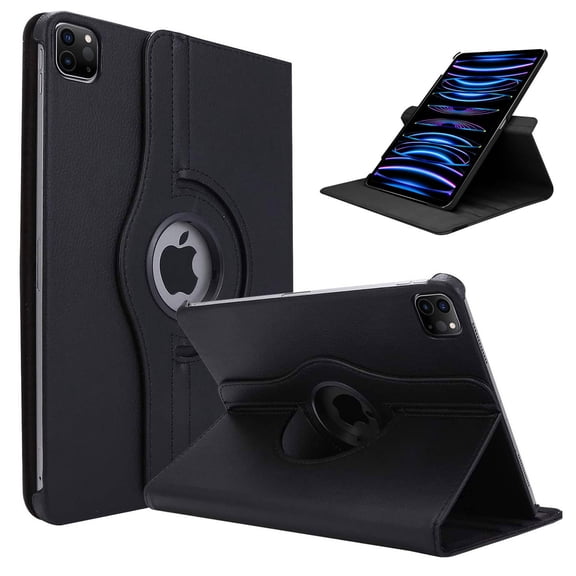 For Apple iPad Pro 12.9 inch 2020 Case 360 Degrees Rotating PU Leather Cover