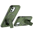 thumbnail image 1 of For Apple iPhone 11 (6.1") Case with Invisible Kickstand Compatible with MagSafe, Military-Grade Protection Shockproof Heavy Duty Cover ,Xpm Phone Case [ Midnight Green ], 1 of 9