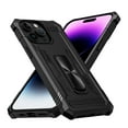 thumbnail image 1 of For Apple iPhone 11 (6.1") Shockproof with Kickstand Feature Hybrid Dual Layer Armor Defender Hybrid Heavy Duty Cover ,Xpm Phone Case [ Black ], 1 of 3