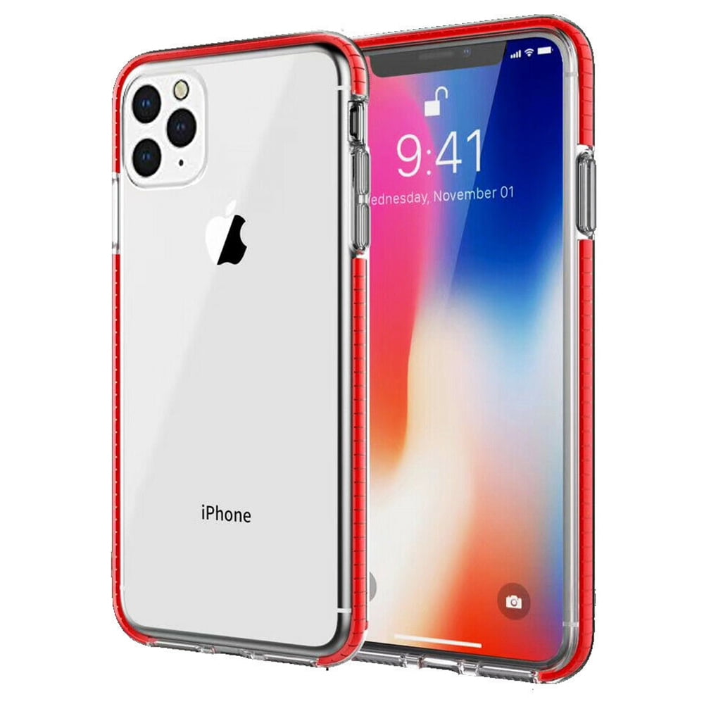 For Apple iPhone 11 Pro Full Body Clear TPU Bumper Shockproof