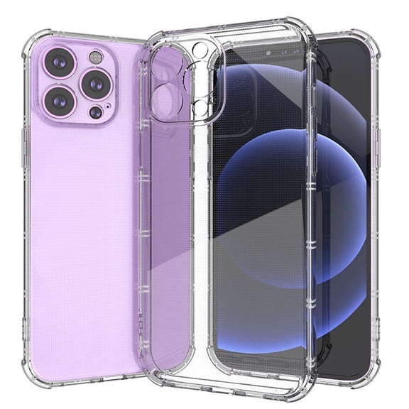 For Apple iPhone 11 Pro Max Transparent Hybrid Shatterproof Design Thick Soft TPU Slim Fit Drop Protection Cushion Bumper Cover ,Xpm Phone Case [Clear]