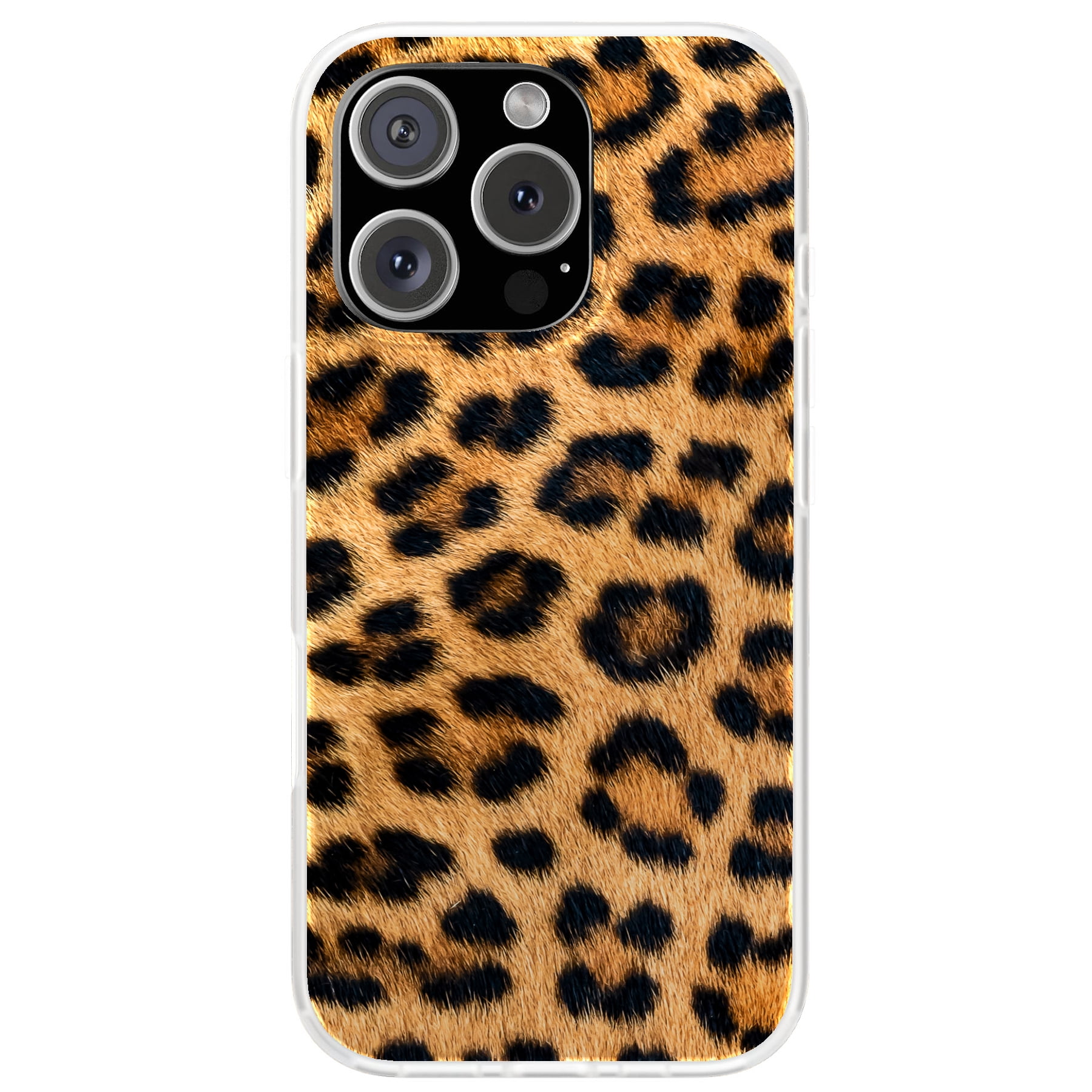 For Apple iPhone 11 Pro, Soft Matte Case, Leopard Fur 4 Print, USA - Walmart.com