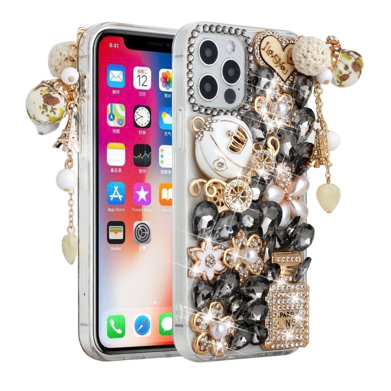 crystal rhinestone iphone 12 pro rhinestone case